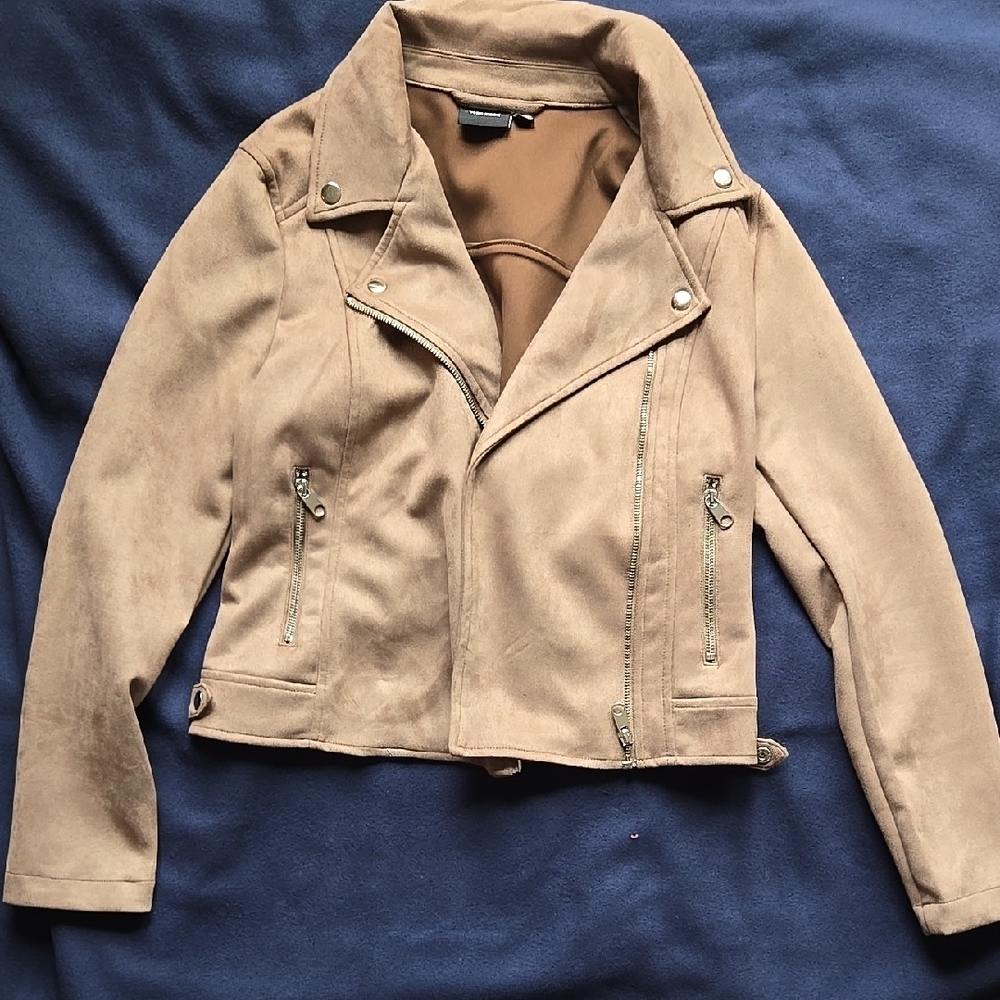 Tan Suede Women's Jacket